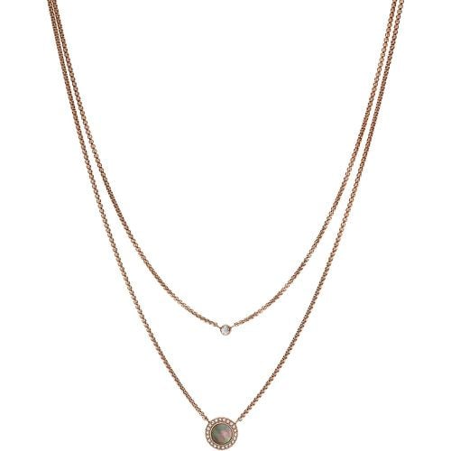 Collana Fossil Val JF02953791 Oro - Fossil - Modalova