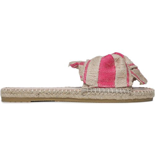 Espadrillas Sandals With Knot G 4.5 JK Bold Pink Stripes On Natural - Manebi - Modalova