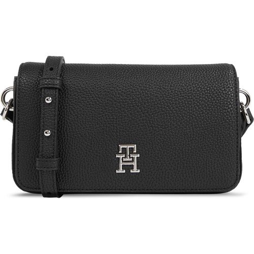 Borsetta Th Emblem Flap Crossover AW0AW15180 - Tommy Hilfiger - Modalova