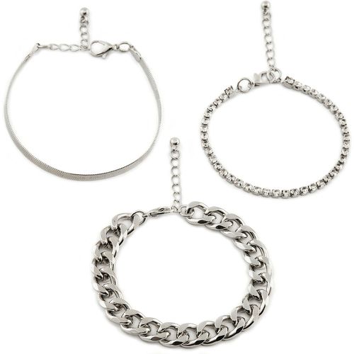 Set di 3 bracciali 17152721 - Pieces - Modalova