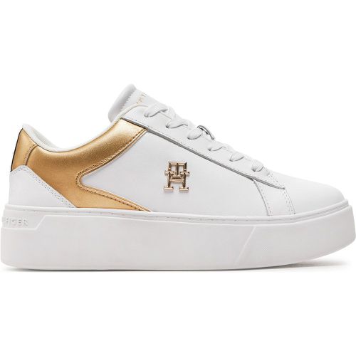 Sneakers Th Platform Court Sneaker Gld FW0FW08073 - Tommy Hilfiger - Modalova