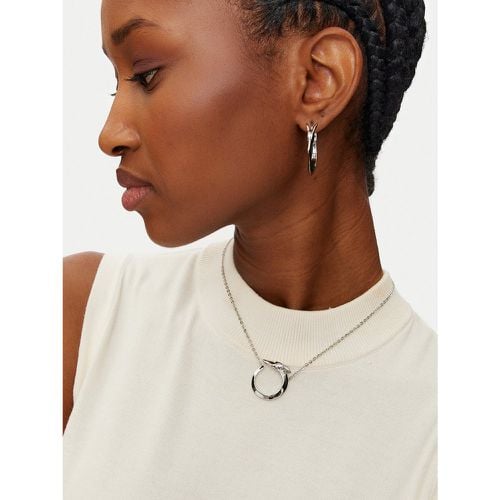 Collana Trussardi TJAXB02 Argento - Trussardi - Modalova