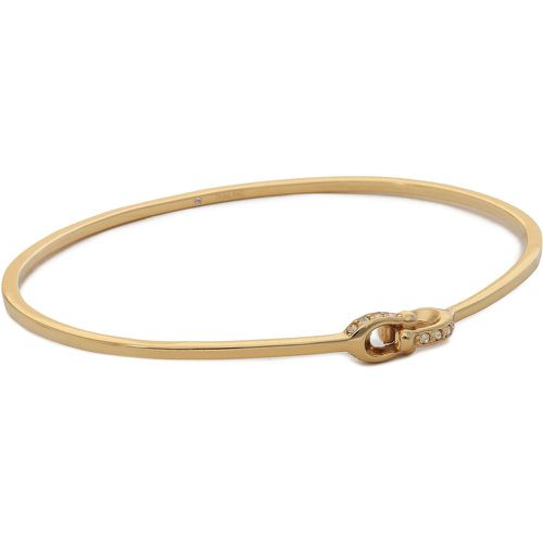 Bracciale Interlock Pave C Bangle Bracelet 37440615GLD710 - Coach - Modalova