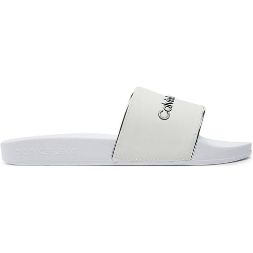 Ciabatte Slide Instituitional Mtr YW0YW01508 - Calvin Klein Jeans - Modalova