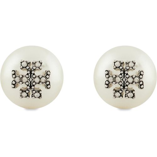 Orecchini Kira Pearl Stud 163698 - TORY BURCH - Modalova