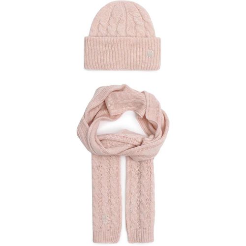 Set berretto e sciarpa Timless Scarf Beanie Gp AW0AW13910 - Tommy Hilfiger - Modalova