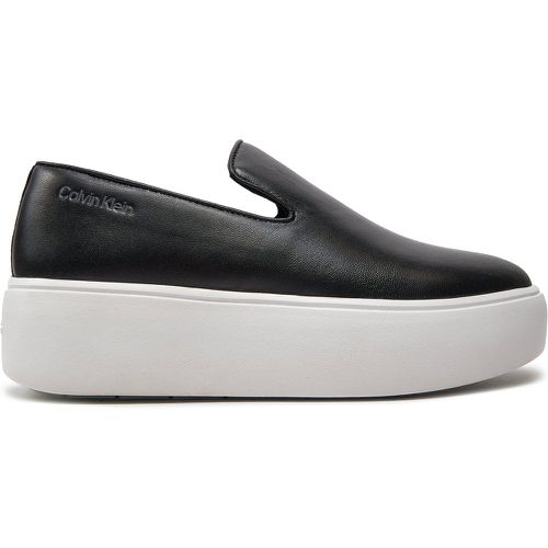 Sneakers FLATFORM CUPSOLE SLIP ON LTH HW0HW01893 Black BEH - Calvin Klein - Modalova