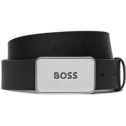 Cintura da uomo Icon-Las-M Sz35 50513858 Black 001 - Boss - Modalova
