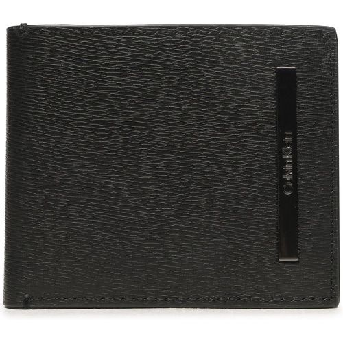 Portafoglio grande da uomo Modern Metal Bifold 6Cc W/Coin K50K510586 - Calvin Klein - Modalova