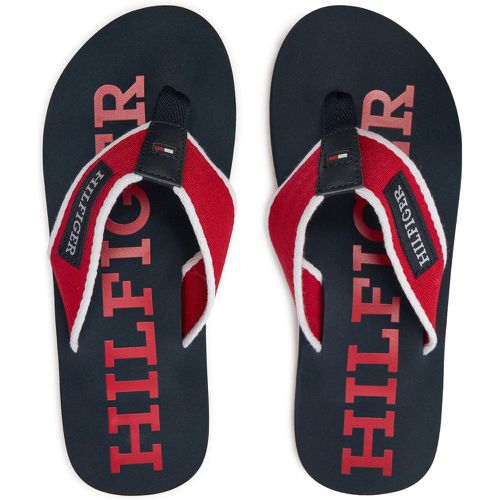 Infradito Patch Hilfiger Beach Sandal FM0FM05024 - Tommy Hilfiger - Modalova