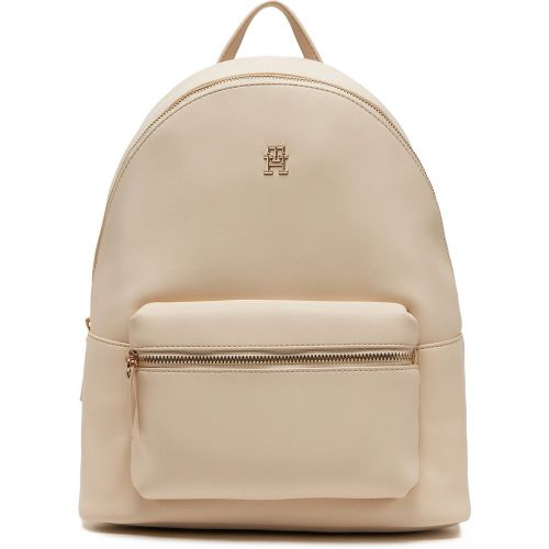 Zaino Th Logotape Backpack AW0AW17163 Écru - Tommy Hilfiger - Modalova