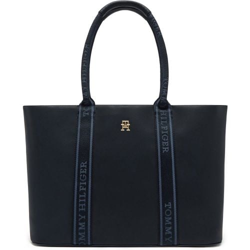 Borsetta Th Logotape Tote AW0AW17198 - Tommy Hilfiger - Modalova