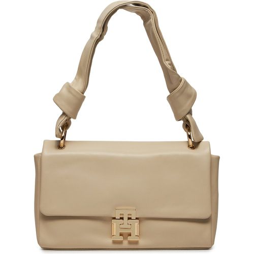 Borsetta Pushlock Leather Shoulder Bag AW0AW15685 - Tommy Hilfiger - Modalova