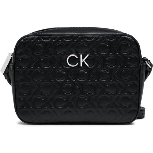Borsetta Re-Lock Camera Bag Emb Mono K60K610199 Ck Black BAX - Calvin Klein - Modalova