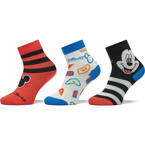 Set di 3 paia di calzini lunghi da bambini Mickey Mouse Crew Socks 3 Pairs IB6776 - Adidas - Modalova