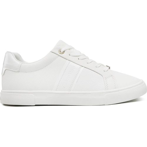 Sneakers Low Profile Vulc Lace Up HW0HW01369 White/Marshmallow 0K8 - Calvin Klein - Modalova