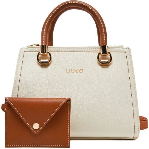 Borsetta S Satchel AA5163 E0058 Écru - Liu Jo - Modalova