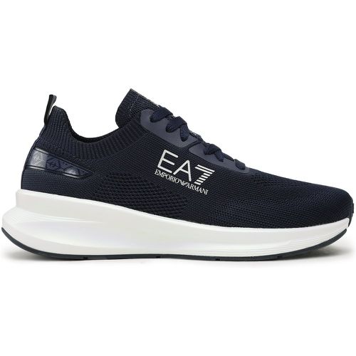 Sneakers X8X149 XK349 R649 Black Iris+Silver - EA7 Emporio Armani - Modalova