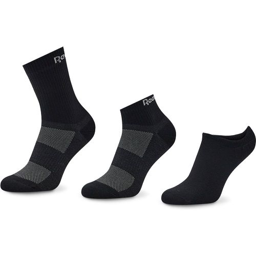 Calzini corti unisex Active Foundation Ankle Socks 3 Pairs GH0404 - Reebok - Modalova