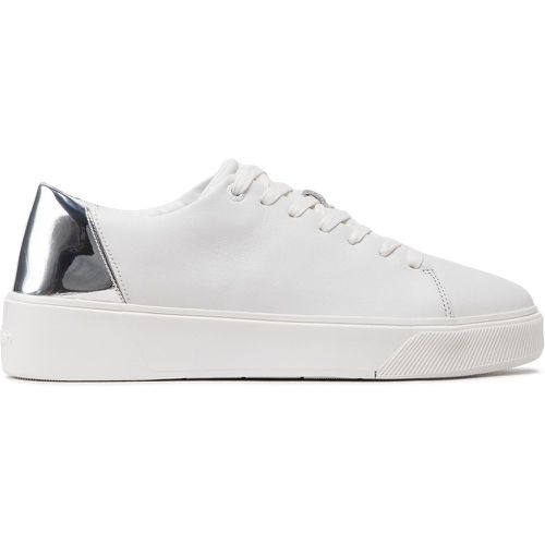 Sneakers Low Top Lace Up HM0HM00824 White/Silver 0K6 - Calvin Klein - Modalova