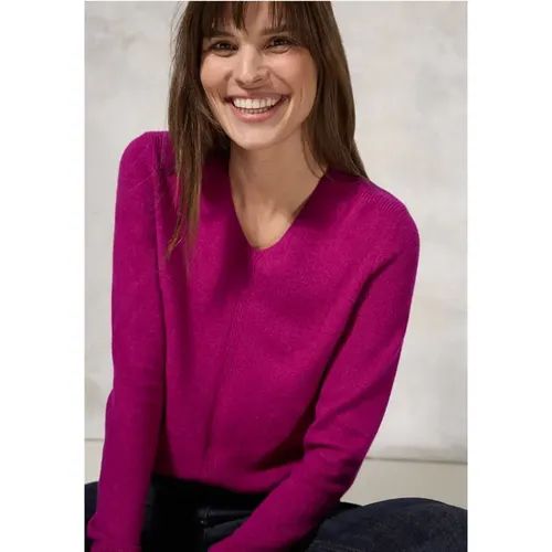 Kuscheliger V-Neck Pullover - cecil - Modalova