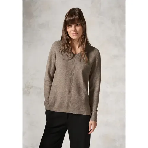 Kuscheliger V-Neck Pullover - cecil - Modalova