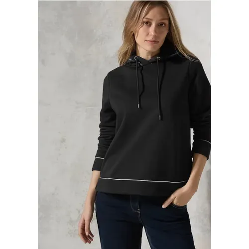 Sweatshirt mit Kapuze - cecil - Modalova