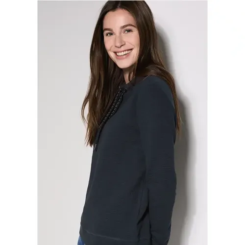 Struktur-Sweatshirt - cecil - Modalova