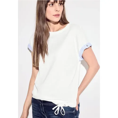 T-Shirt mit Streifendessin - cecil - Modalova