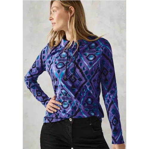 Langarmshirt mit Print - cecil - Modalova