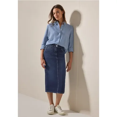 Midi Jeansrock - cecil - Modalova