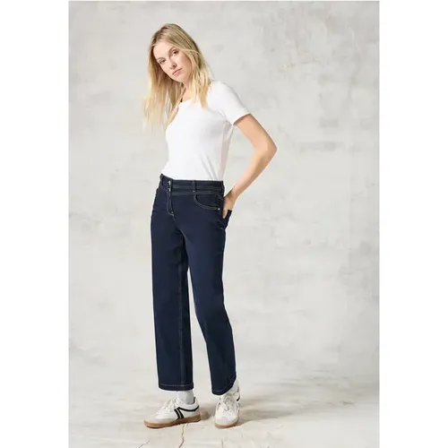 Rinsed Wide Leg Jeans - cecil - Modalova