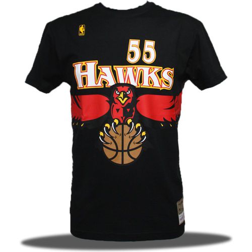 T-Shirt Atlanta Hawks NBA Script N&N Dikembe Mutombo - Mitchell & Ness - Modalova