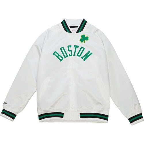 Satin-Trainingsjacke Boston Celtics - Mitchell & Ness - Modalova