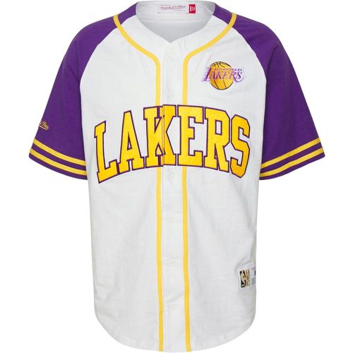 Trikot Los Angeles Lakers Practice Day Button Front - Mitchell & Ness - Modalova