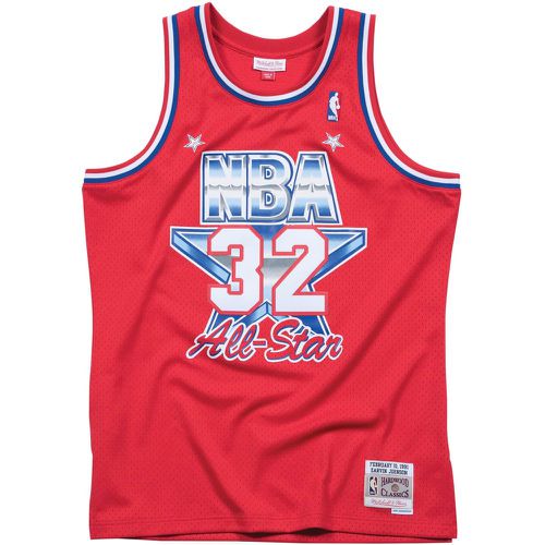 Trikot NBA All Star West Magic Johnson - Mitchell & Ness - Modalova