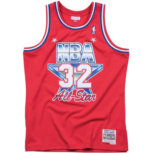Jersey NBA All Star West Magic Johnson - Mitchell & Ness - Modalova