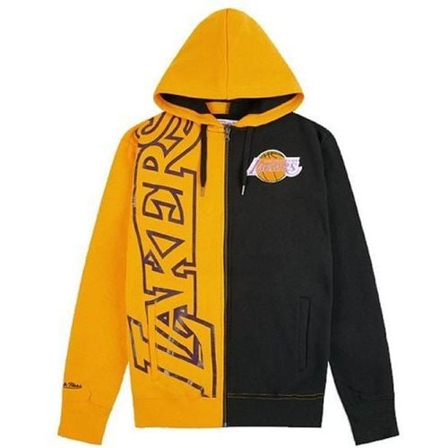 Felpa con cappuccio Lakers - Mitchell & Ness - Modalova