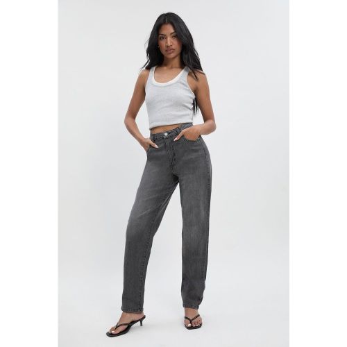 Vaquero Básico Ajustado, Gris - boohoo - Modalova