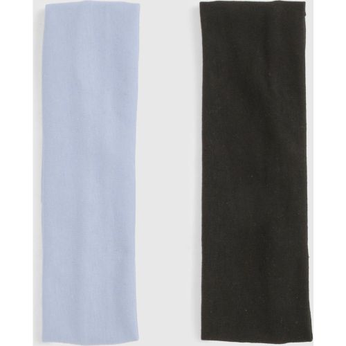 Jersey Headbands 2 Pack, Azul - boohoo - Modalova