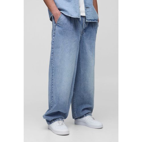 Vaqueros Tall De Globo, Gris - boohoo - Modalova