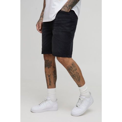 Pantalón Tall Holgado, Negro - boohoo - Modalova