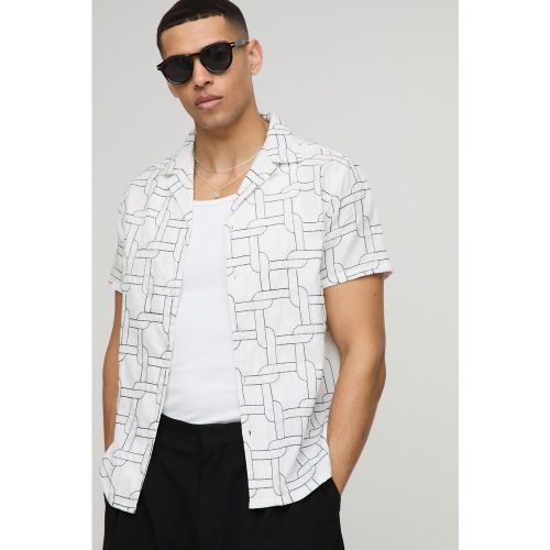 Chemise à broderie - S - Boohooman - Modalova