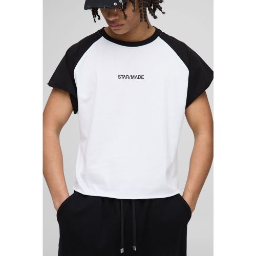 T-shirt oversize court - L - Boohooman - Modalova