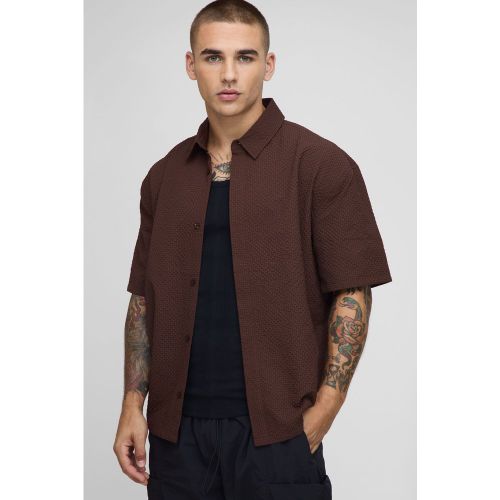 Oversized al Seersucker Shirt - Technic - Modalova