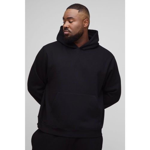 Plus Basic Boxy Over the Head Hoodie - boohoo - Modalova