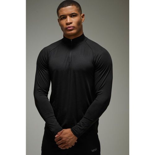 Ensemble à col zippé et manches longues - MAN Active - 2XL - Boohooman - Modalova