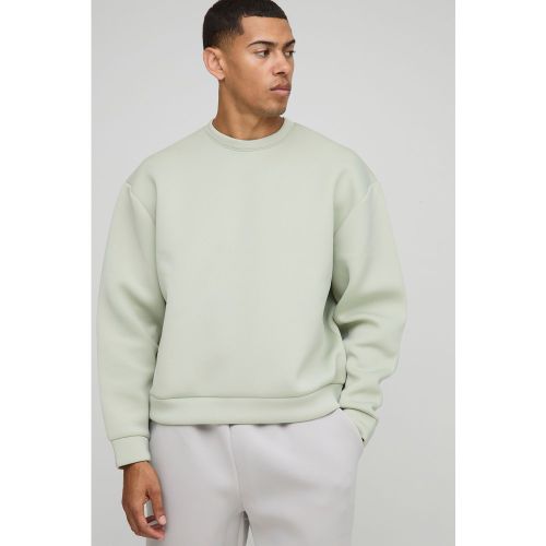 Sweat oversize à bordures contrastantes - S - Boohooman - Modalova