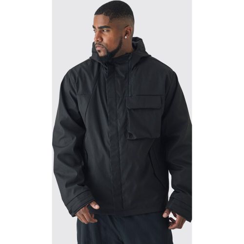 Grande taille - Parka légère à capuche en - 2XL - Boohooman - Modalova