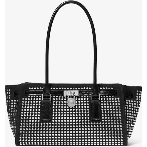 MK Petit sac Hamilton Moderne en daim clouté - Michael Kors - MICHAEL Michael Kors - Modalova